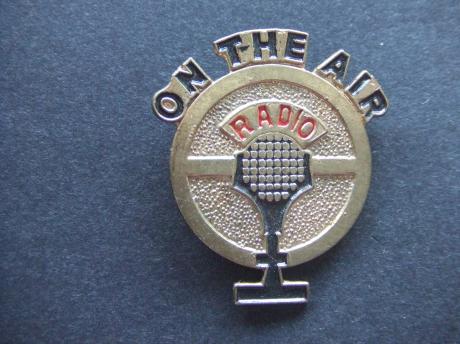 On the air radio microfoon